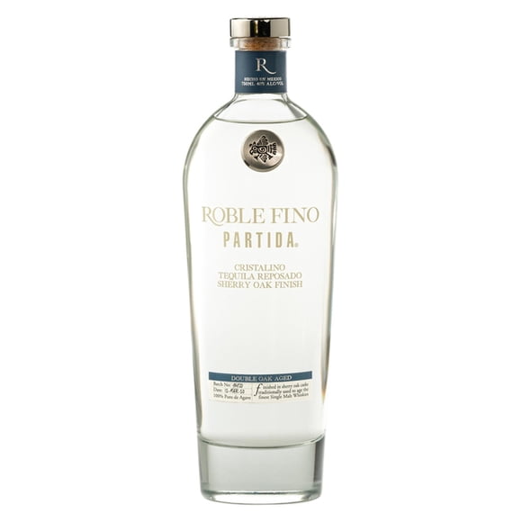Tequila Partida 750 ml Roble Fino Reposado Cristalino