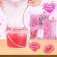 thumbnail image 3 of Cubo de gelatina Slime Azeperoy prefabricado de color rosa melocotón, brillante, 3 of 7