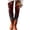 19# Gold, variant on Women's Christmas Halloween Crossover Leggings High Waisted Soft Stretch Feel Festive Print Detail Pull-on Comfort Casual Movement Machine Washable