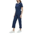 thumbnail image 4 of BELOVING Ensemble de Sarraus pour Femmes Haut d'Infirmière Pantalon Extensible à Manches Courtes Infirmière pour, 4 of 9