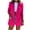 Hot Pink, variant on Fesfesfes Women Cardigan Women Business Attire Solid Color Long Sleeve Cardigan Top Jacket Coat Under $10