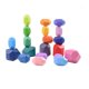 thumbnail image 1 of Toy Wooden Colored Stone Jenga Building Block Educational Toy Creative Nordic Style Stacking Game Rainbow Wooden Toy Gift heqiyong LED, 1 of 2