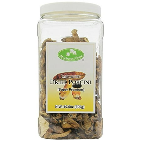 Mushroom House Dried Porcini, Super Premium, 10.5 (Best Substitute For Dried Porcini Mushrooms)