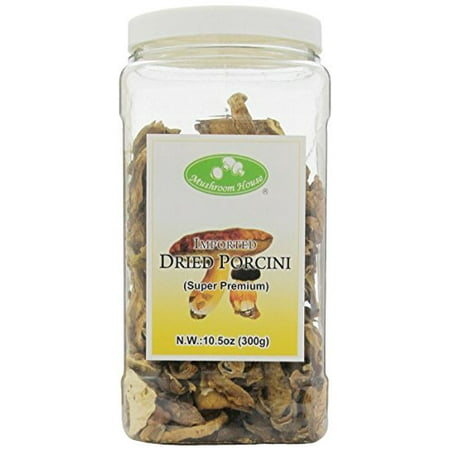 Mushroom House Dried Porcini, Super Premium, 10.5