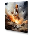 thumbnail image 2 of Designart "Payload Deployment in Space Shuttle II" Space Shuttle Canvas Print, 2 of 5