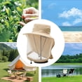 thumbnail image 6 of Mosquito Net Hat Sun Hat, Solar Powered Cooling Fans with Wide Brim for Fishing, Gardening, Hiking, Camping, 6 of 6