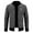 Dark Gray, variant on Men's Winter Zip Up Sweater Coat Casual Long Sleeve Outdoor Knitted Wool Jacket for Autumn