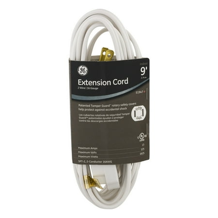 GE Extension Cord 9' Indoor, 1.0 CT