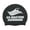 Black, variant on USMS Silicone Swim Cap