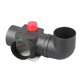 thumbnail image 3 of Conector de unión de manguera de ventilación de salida de aire caliente con conducto en T de 75 mm para calentador de estacionamiento Eberspaecher, 3 of 5