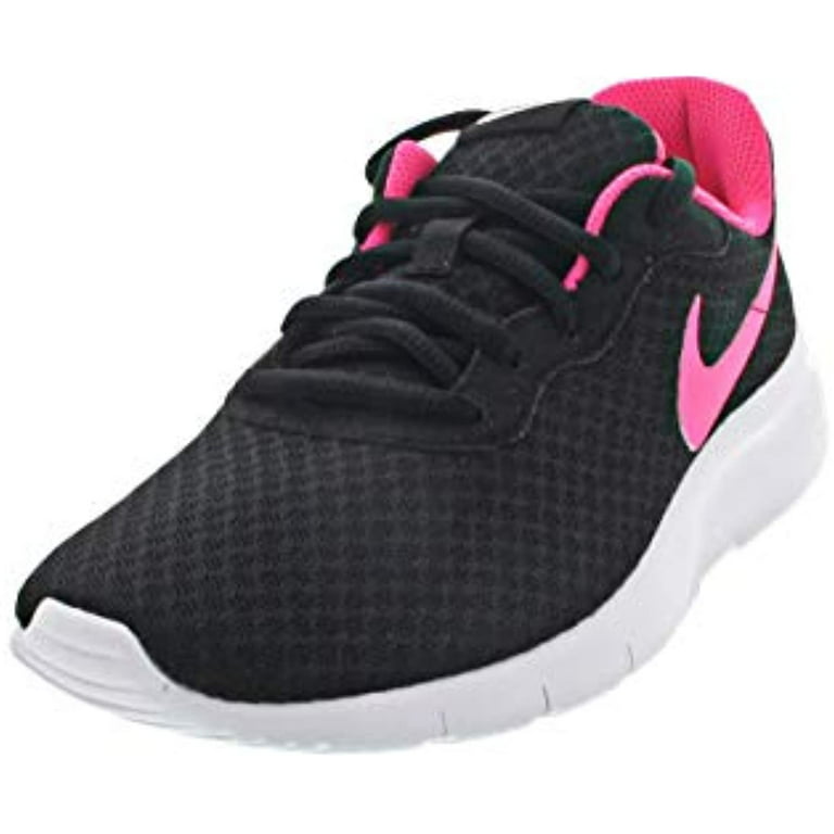Kids Tanjun (GS) Running Nike Black/Hyper 4 Shoe Kids Pink US White