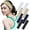 8 Pack b, variant on Tisoloow Headbands for Women Non Slip Elastic Sweat Hairbands Soft Fabric Hair Bands Workout Yoga Running Sport Thin Hair Wrap Hair Accessories 8 Pack e One Size