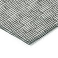 thumbnail image 4 of Addison Rugs Chantille Indoor/Outdoor Transitional Lines Gray Washable Runner Rug, 2'3" x 7'6", 4 of 6