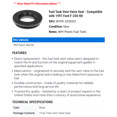 thumbnail image 2 of Fuel Tank Vent Valve Seal - Compatible with 1997 Ford F-250 HD, 2 of 2