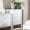 White, variant on Baxton Studio Callison Farmhouse Chest, 4-Drawer, Black