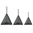 thumbnail image 4 of Outdoor Triangles Drying Net PVC Hangings Net Bag Foldable Storage Bag Camping Hangings Insect-proof Food Packs, 4 of 8