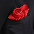 thumbnail image 2 of HAHDAXIA Gentleman's Essentials Weekend Casual White Pocket Square, 2 of 3