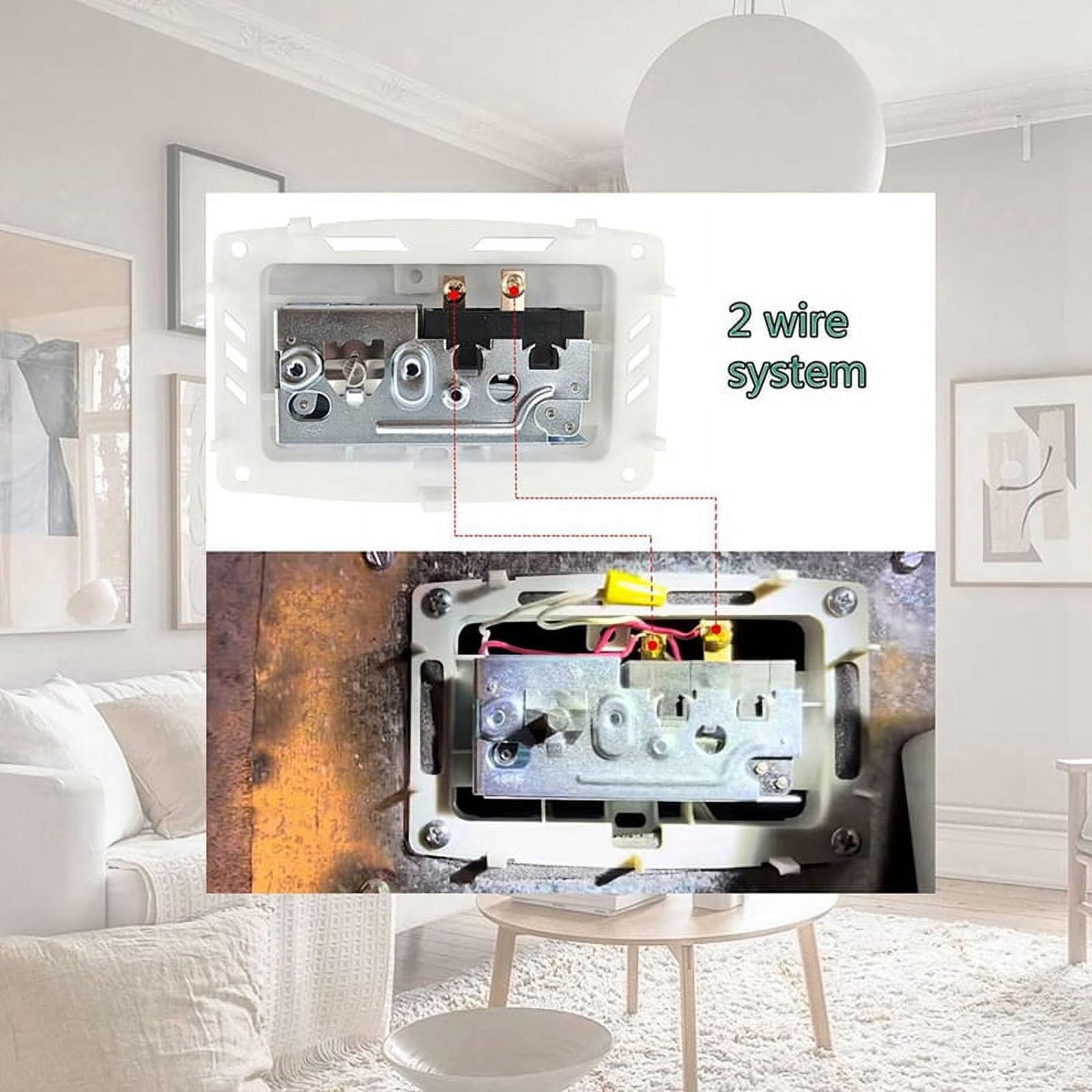 4655 Digital Control Humidistat Control Switch for Whole-House Duct or Wall Mounted Humidifier Control Humidistat 110v