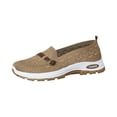 thumbnail image 2 of NexTorq Fashionable Knit Breathable Lightweight Non-Slip Sneakers for Women, Casual Comfortable Sports Trendy Minimalist Shoes, All-Match Commuter for Work & Daily, Summer Walking Tennis Shoes, 2 of 6