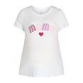 thumbnail image 2 of Time and Tru Women’s Maternity Graphic Tee, Sizes S-XXL, 2 of 5