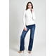 thumbnail image 4 of Blusa tejida de cuello alto /Juvenil, 0247 (Blanco) blanco M, 4 of 4
