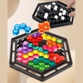 thumbnail image 1 of Juguetes para Niños Pequeños XWSHYW Rompecabezas Hexagonal Educativo 2 En 1, 1 of 7