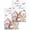 Pink, variant on Beige Easter Kitchen Dish Towels for Drying Dishes Set of 3, Spring Watercolor Vintage Tulip Flower Plant Waffle Weave Microfiber Hand Tea Bathroom Towels Quick Dry & Absorbent Towel 12x12