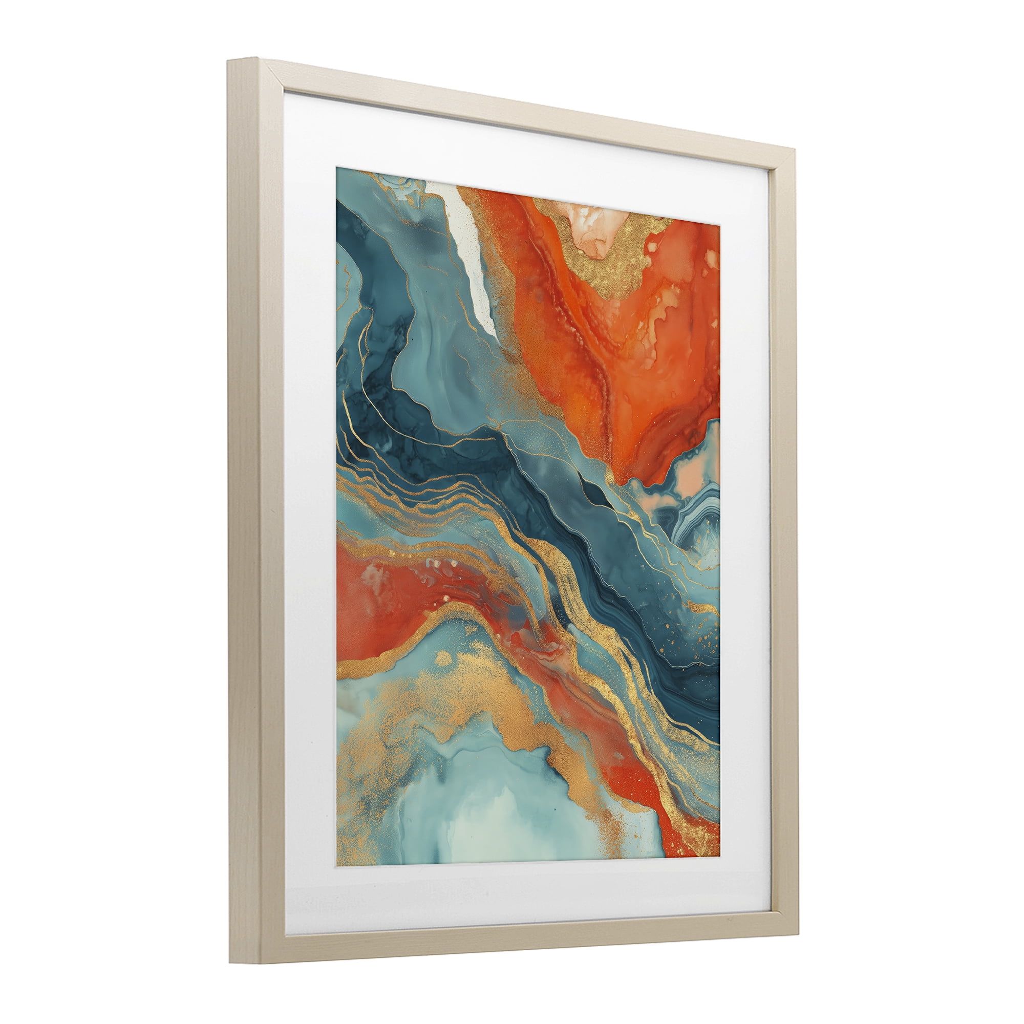 Stupell Industries Vibrant Fusion Movement Birch Framed Print Under Glass, design by Svetlana Aleynikova