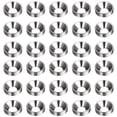 thumbnail image 1 of Unique Bargains Lot de 30 Rondelles à Encastrer M4 en Alliage d'Aluminium Anodisé, Gris, 1 of 4
