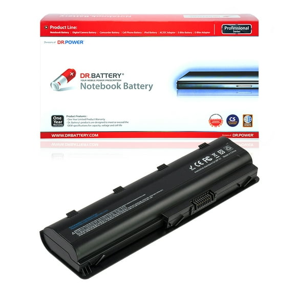 DR. BATTERY - Replacement for HP Pavilion dv5-2045dx / DV6 / dv6-6117dx / DV7 / dv7-6c95dx / g6-1159sa / g6-1250sd / HSTNN-CBOX / HSTNN-DB0W / HSTNN-LB0W / HSTNN-Q62C / HSTNN-UB0W / MU06 / MU09