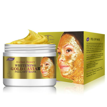 24K Gold Collagen Peel Off Facial Mask Face Skin Moisturizing Firming Anti