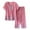 Pink, variant on Blouses for Women, Womens Summer Casual Printed Short-Sleeved Round Neck Top Pants Suit Thin Weared Outer Home Suit