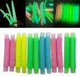 thumbnail image 1 of Tubos Luminosos, Juguete Sensorial, Juguetes Para Aliviar El Estrés, Tubos Elásticos, Antiestrés Zulema como muestra la imagen, 1 of 2