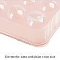 thumbnail image 5 of Plastic Egg Containers with Lid, Portable Storage Box, 24 Grids Egg Holder, Stackable Egg Tray Carrier for Kitchen, Fridge, Keep Fresh, Easter, 1 Pcs, 11.81x9.84x2.24", 5 of 6