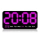 thumbnail image 1 of Large Digital Wall Clock,9.5 Inch,Led Alarm Clock with Digits, 1 of 5