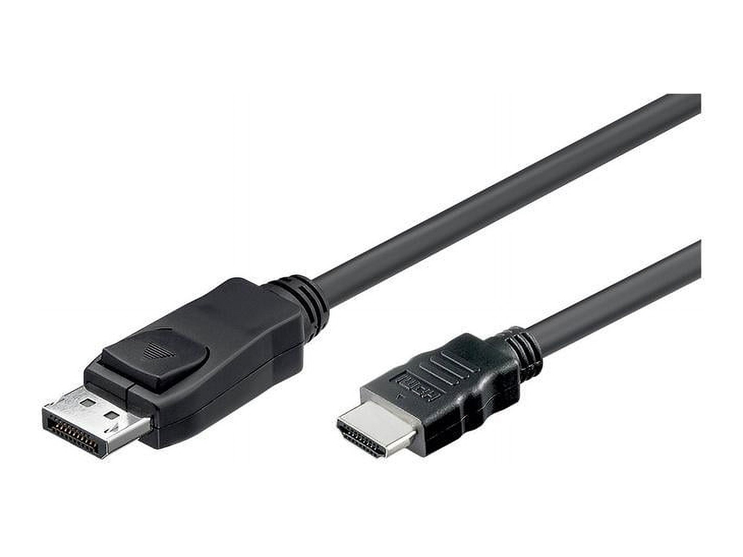4XEM 4XDPMHDMIMCBL 4XEM 6Ft DisplayPort To HDMI Cable - DisplayPort/HDMI for Audio/Video Device, TV, Monitor, Projector - 6 ft - 1 x DisplayPort Male Digital Audio/Video - 1 x HDMI Male Digital