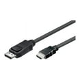 thumbnail image 3 of 4XEM 4XDPMHDMIMCBL 4XEM 6Ft DisplayPort To HDMI Cable - DisplayPort/HDMI for Audio/Video Device, TV, Monitor, Projector - 6 ft - 1 x DisplayPort Male Digital Audio/Video - 1 x HDMI Male Digital, 3 of 5