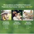 thumbnail image 6 of HealthA2Z® Fluticasone Propionate Nasal Spray | 120 Sprays | 50 mcg per Spray | 24 Hour Allergy Relief | 0.54 fl oz (15.8 mL) | Relief from Nasal Congestion | Runny Nose | Sneezing, 6 of 11