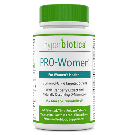 Hyperbiotics PRO-Women Natural Probiotic Tablets, 60