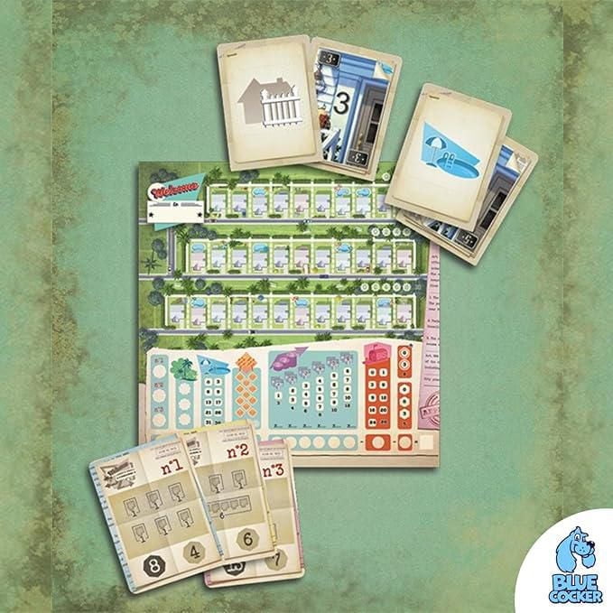 "Blue Cocker Games : Welcome to...Votre Maison de Rêve - Jeu de société en anglais pour toute la famille - 1 à 10 joueurs - À partir de 10 ans"