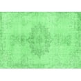 thumbnail image 1 of Ahgly Company Indoor Rectangle Abstract Emerald Green Contemporary Area Rugs, 3' x 5', 1 of 4