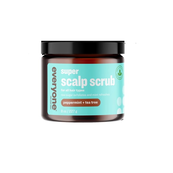 Scalp Scrub everyone Super Scalp Scrub Menta y árbol de té