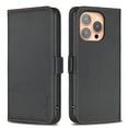 thumbnail image 2 of Wallet Case for iPhone 11 Pro Max, Magnetic PU Leather Kickstand Flip Cover with 3 Card Slots Holder TPU Shockproof Interior Folio Phone Case Compatible for iPhone 11 Pro Max, Black, 2 of 11
