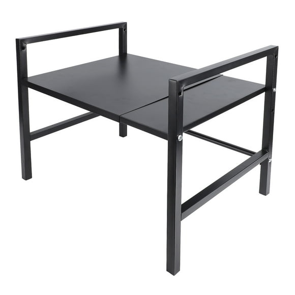 Microwave Oven Shelf, Adjustable Height Microwave Stand for Kitchen