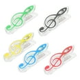 thumbnail image 2 of 5 Pcs Support de Musique Porte-Notes Matériau Durable PP et Acier pour Divers Matériaux de Lecture, 2 of 8