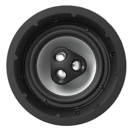 NHT iC4-ARC 2-Way 8-inch In-Ceiling Speaker with Aluminum Driver, 150 Watts (Matte White, Single)