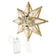 thumbnail image 4 of Estrella para la punta del árbol de Navidad con luces LED, adorno de estrella para la punta del árbol de Navidad, decoración de estrella para el árbol de Navidad con luz brillante, 4 of 7