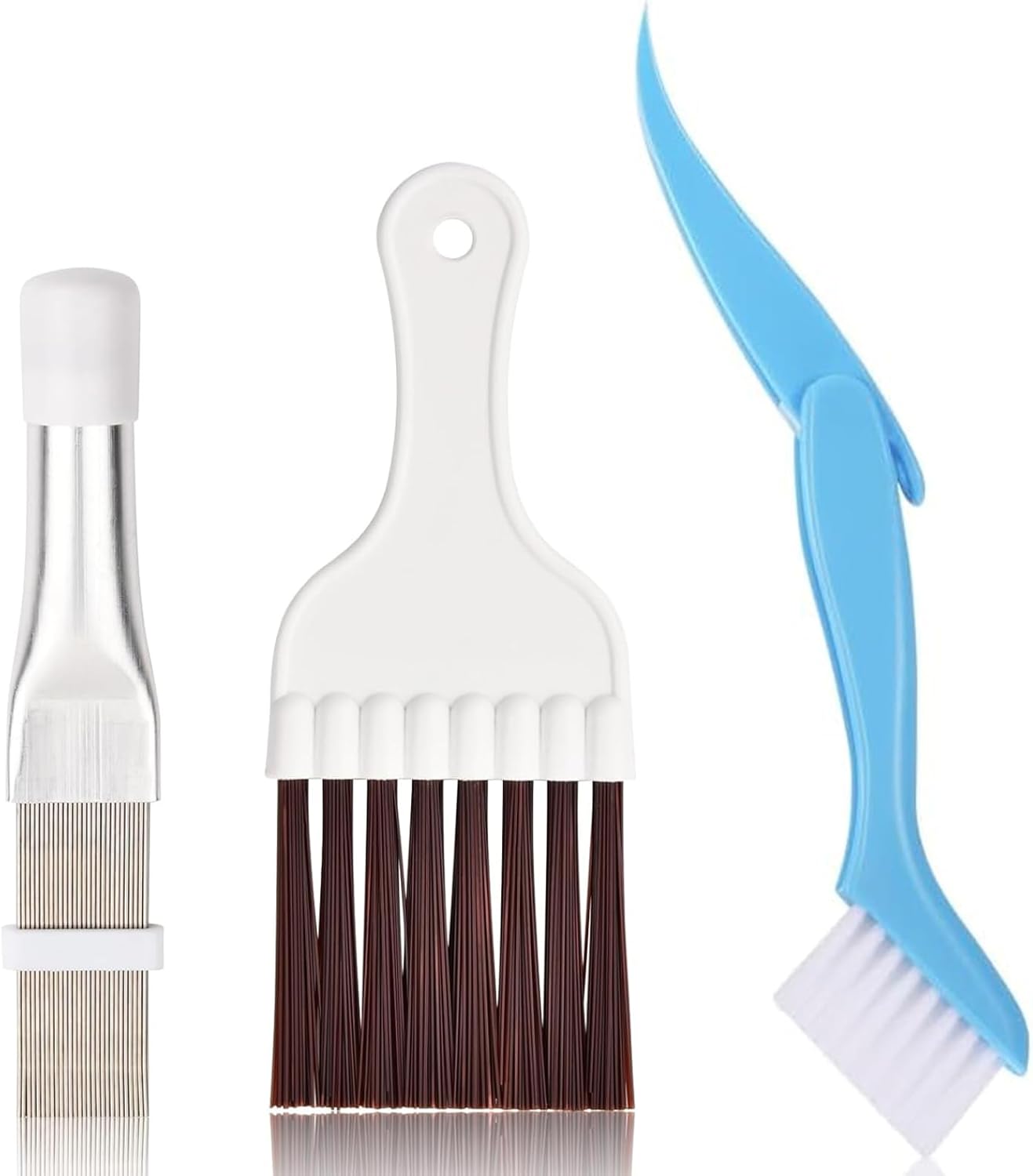 4 Pieces Air Conditioner Condenser Fin Cleaning Brush, AC Coil Cleaner - View #4