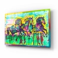 thumbnail image 2 of Epic Art 'Three Horses' by Dean Russo, Acrylic Glass Wall Art, 16"x12", 2 of 8