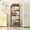 Black/5-tier, variant on 4-Tier Folding Shelves with Wheels, 1100LBS Heavy Duty Metal Foldable Shelving Unit, No Assembly Collapsible Storage Rack Organizer for Garage, Kitchen, Pantry, Basement, Gym - White